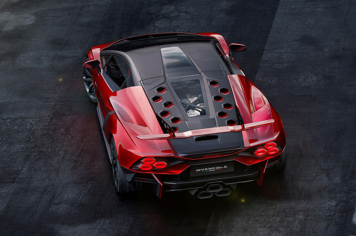 Lamborghini Invencible roof