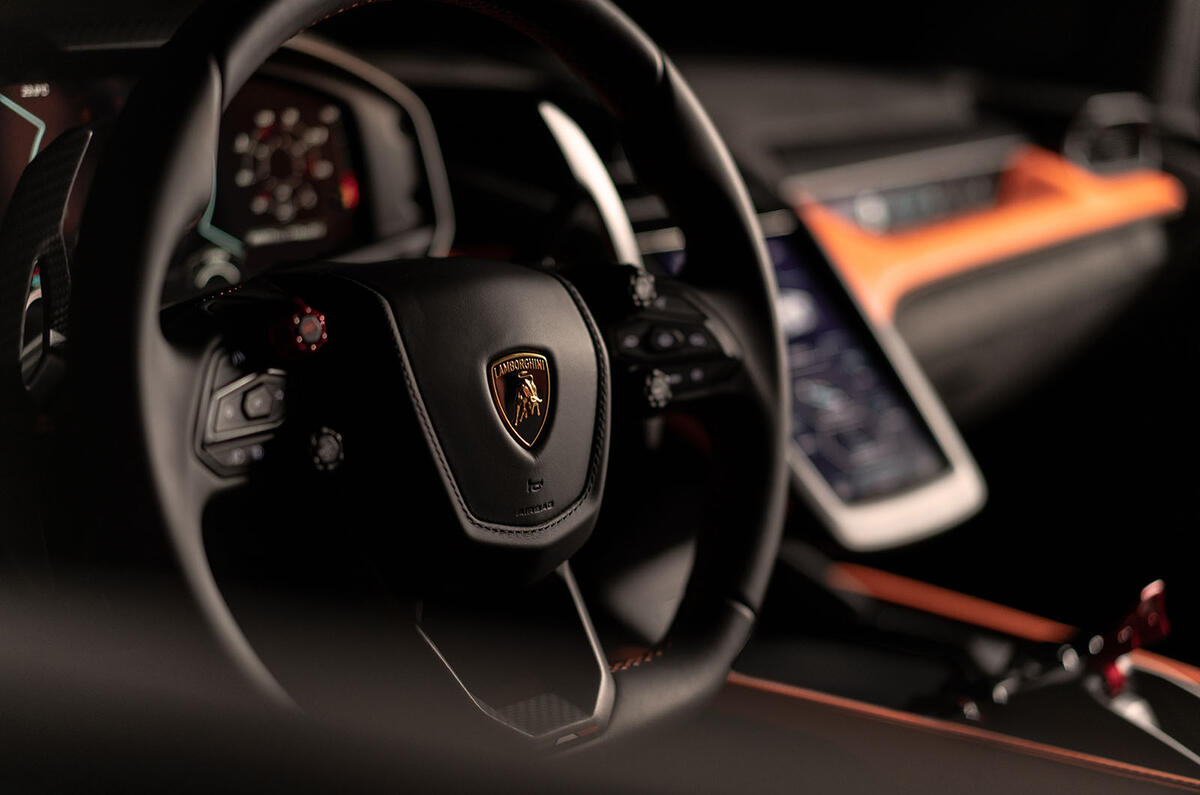 Lamborghini Revuelto steering wheel Lamborghini Revuelto steering wheel