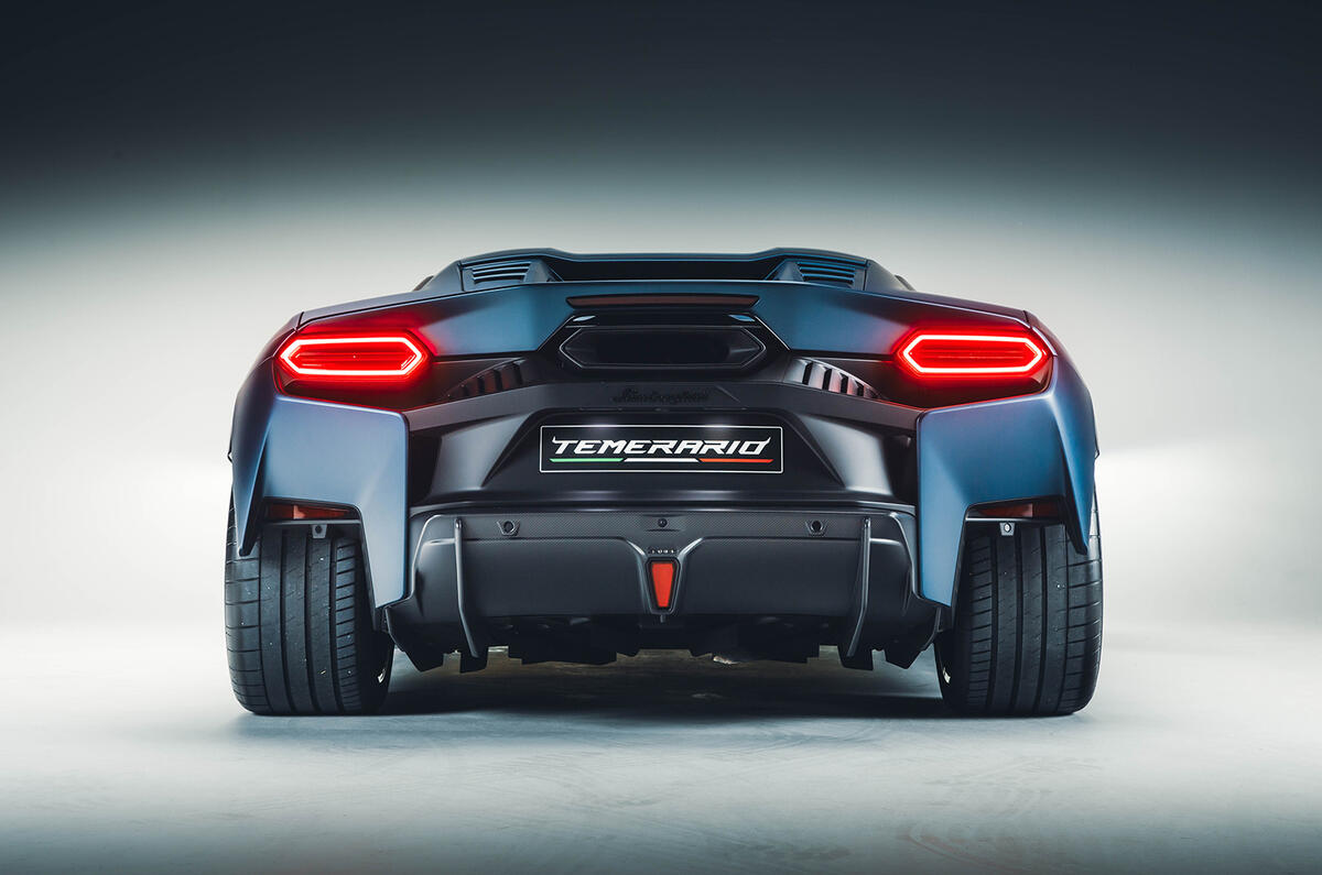 lamborghini temerario rear lamborghini temerario rear