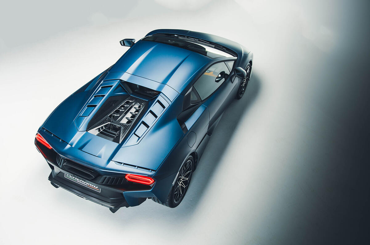lamborghini temerario studio rear
