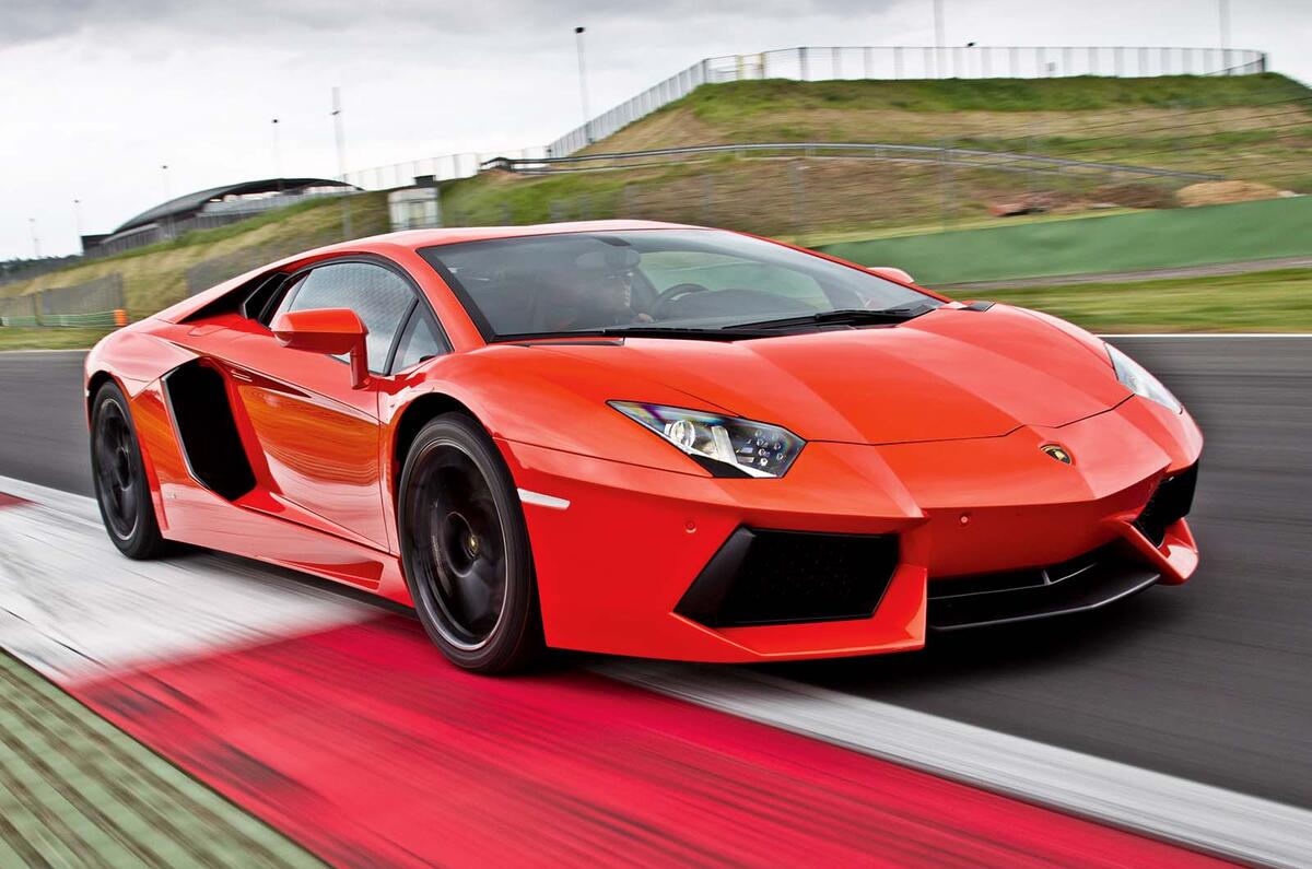 Lamborghini Aventador front three quarter Lamborghini Aventador front three quarter