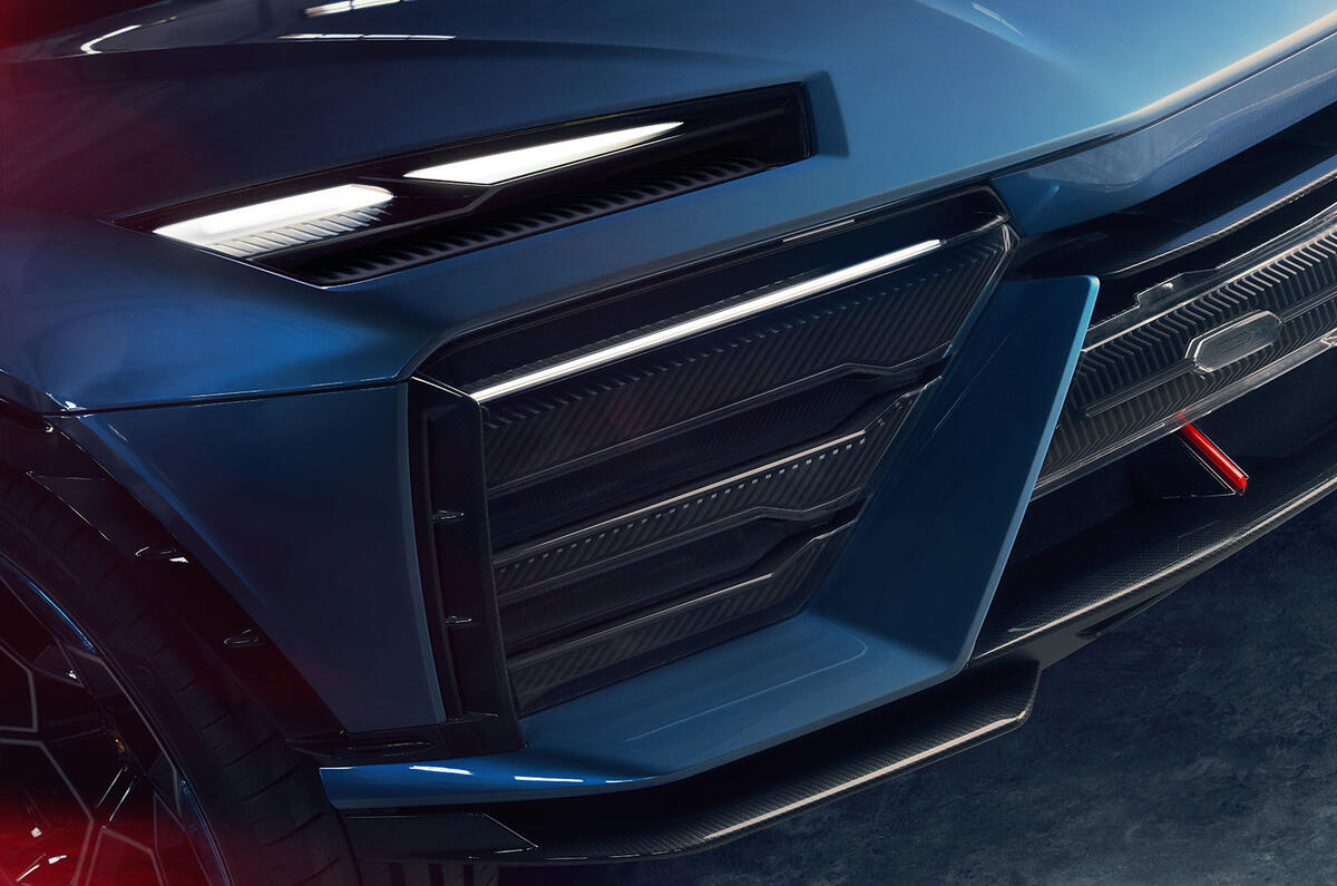 Lamborghini Lanzador Concept bumper Lamborghini Lanzador Concept bumper