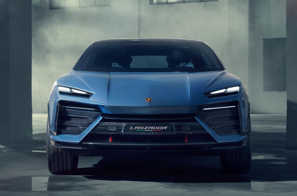 Lamborghini Lanzador Concept front Lamborghini Lanzador Concept front