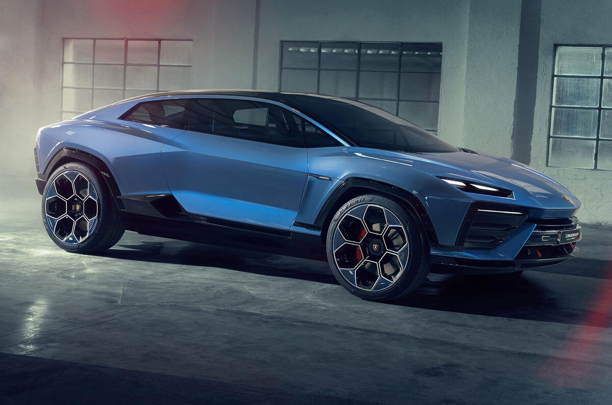 Lamborghini Lanzador Concept front three quarter Lamborghini Lanzador Concept front three quarter