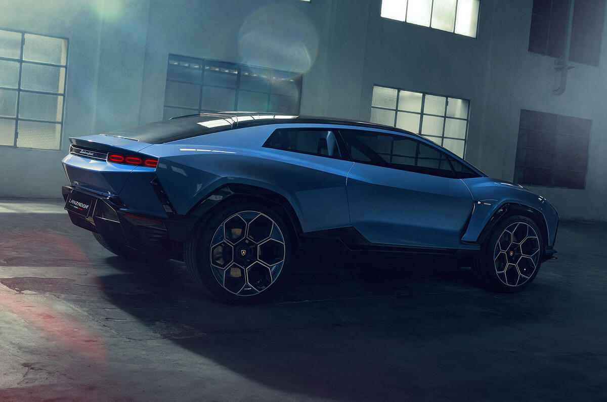 Lamborghini Lanzador Concept side right Lamborghini Lanzador Concept side right