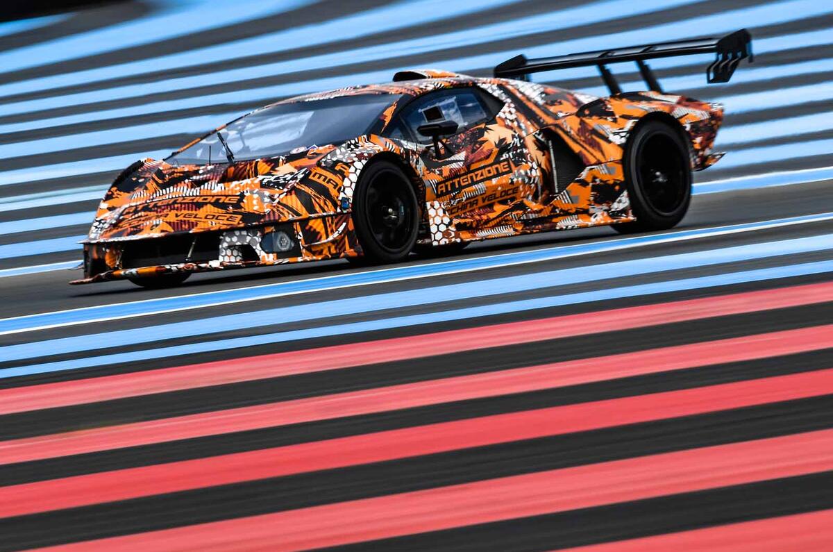 Lamborghini SCV12 preview pics front side