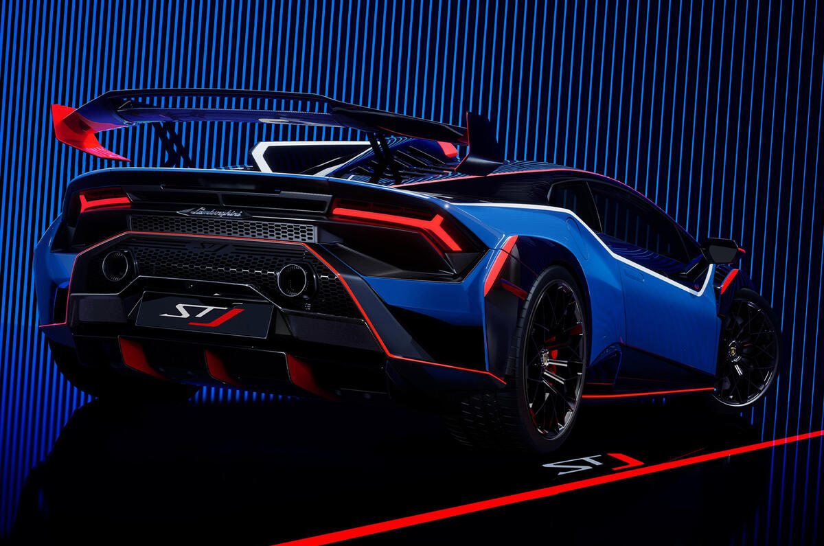 Lamborghini STJ rear Lamborghini STJ rear