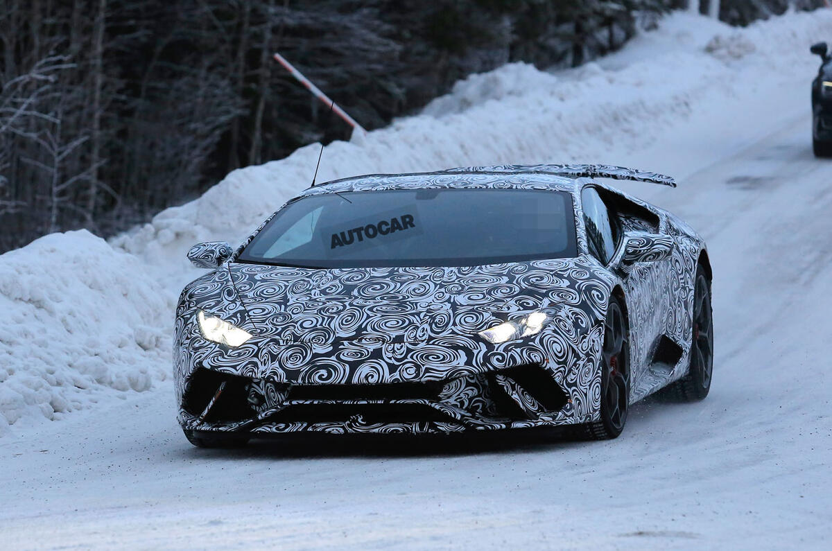 Lamborghini Huracan Performante spotted in Spyder form