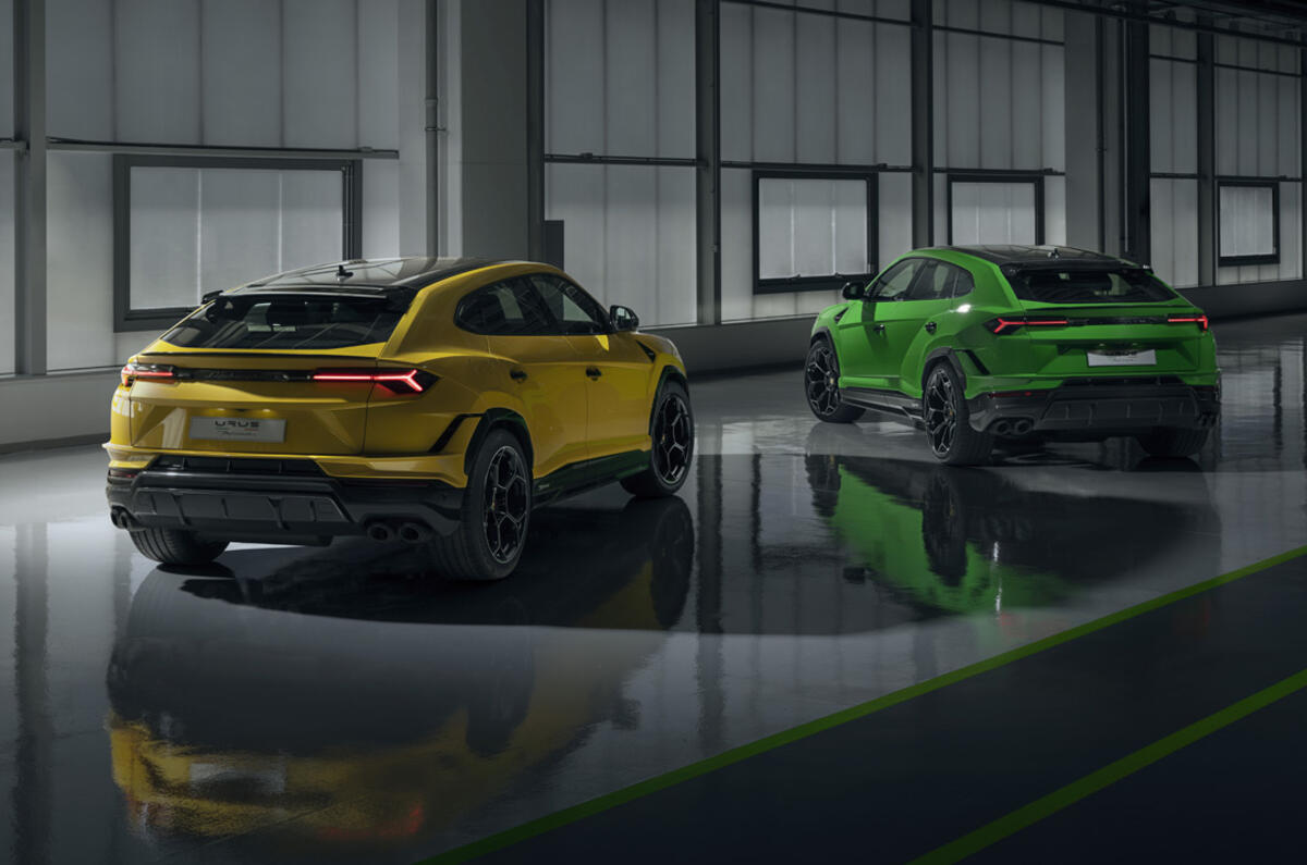 Lamborghini Urus Performante rear statics Lamborghini Urus Performante rear statics