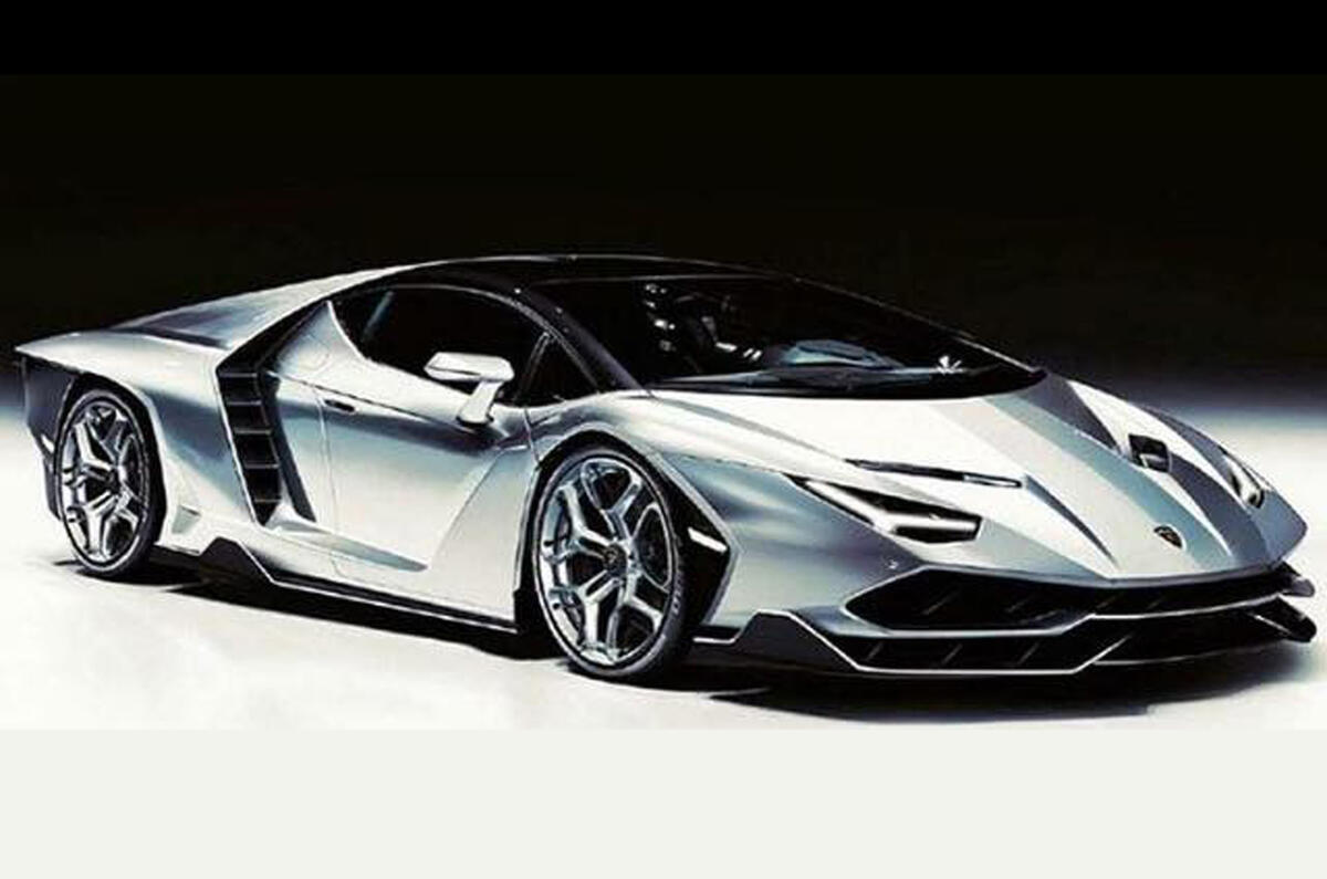 Lamborghini Centenario Styling Revealed Ahead Of Geneva