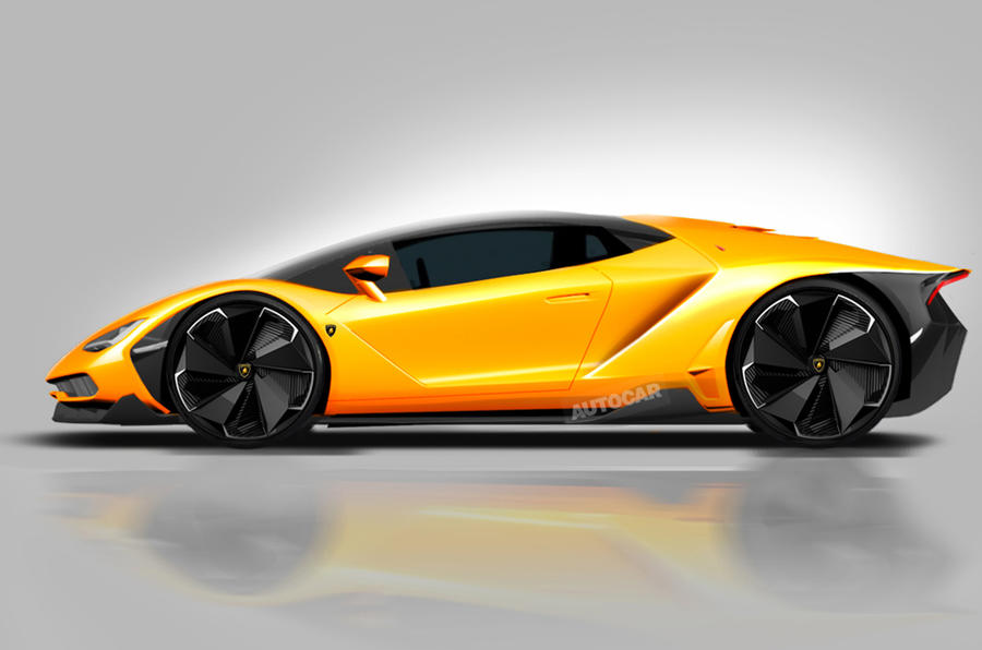 Lamborghini Centenario - styling revealed ahead of Geneva ...