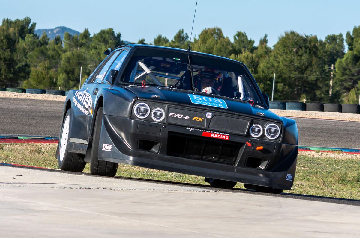 Lancia Delta EVO E RXs front Lancia Delta EVO E RXs front