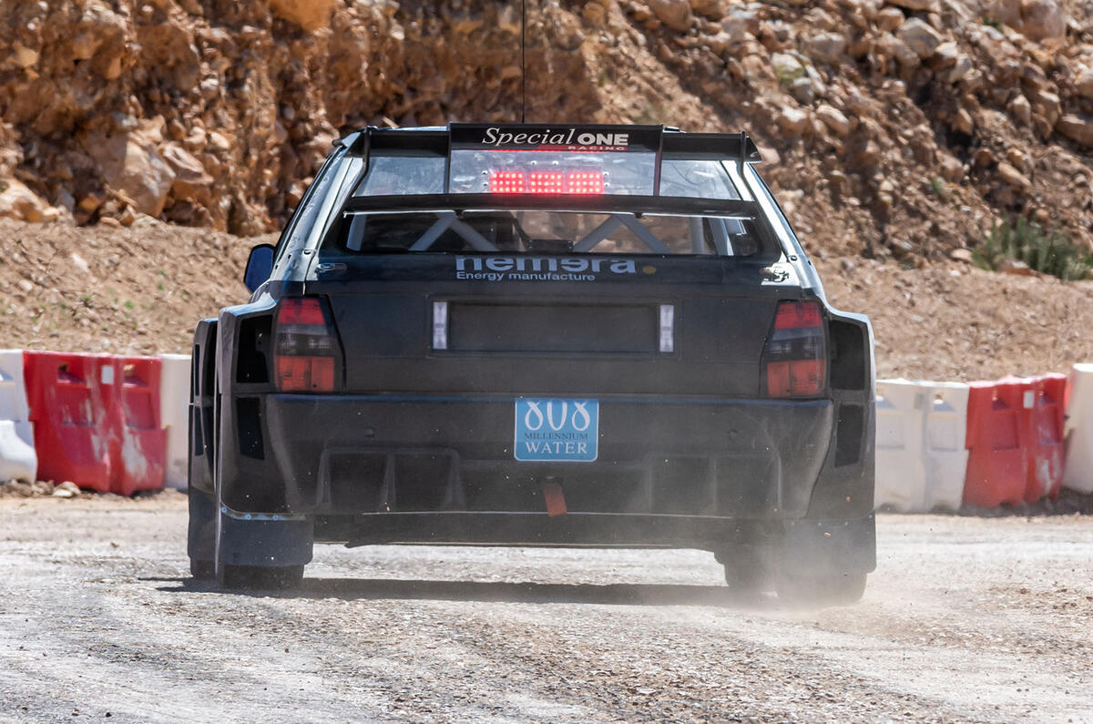 Lancia Delta EVO E RXs rear Lancia Delta EVO E RXs rear