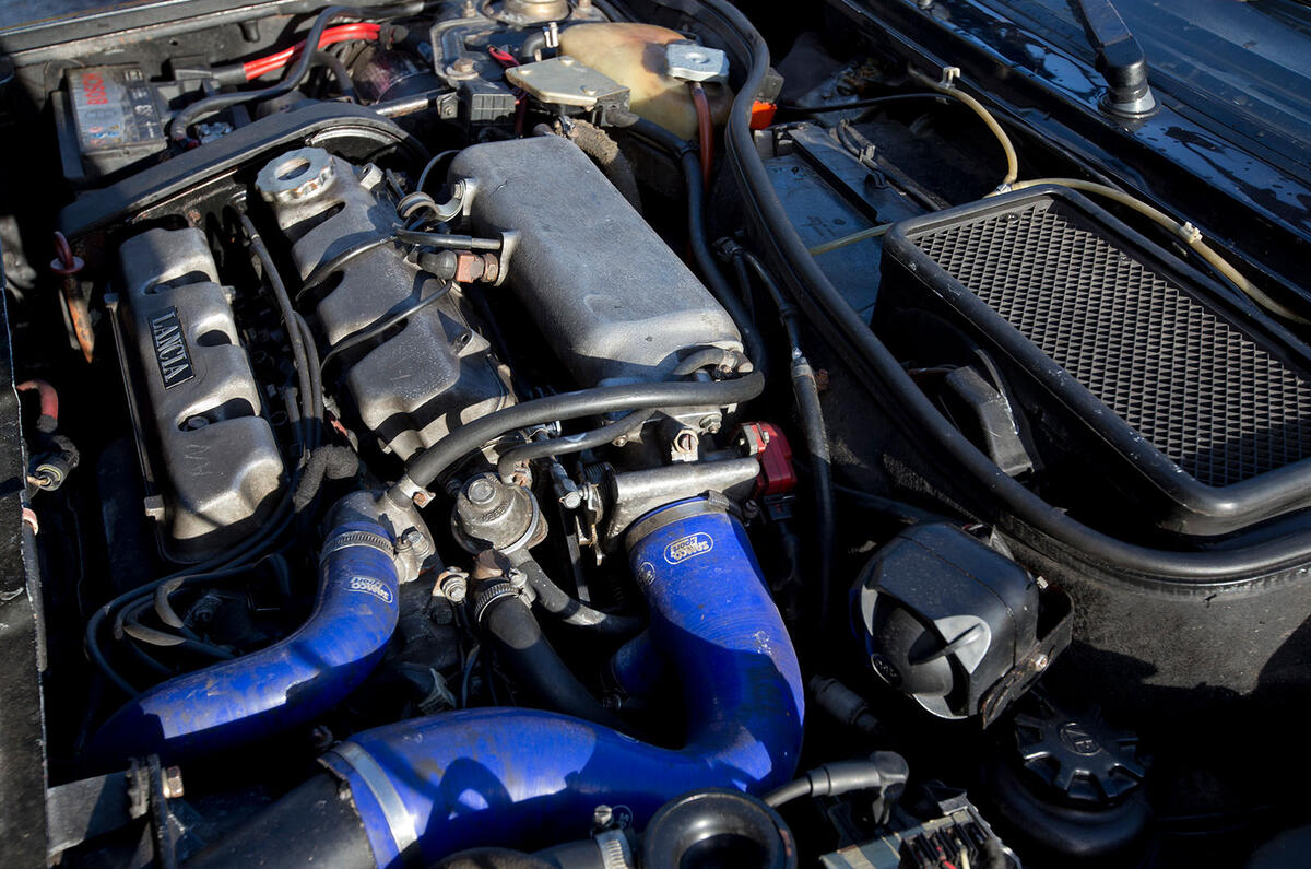 Lancia Delta HF Integrale engine bay Lancia Delta HF Integrale engine bay