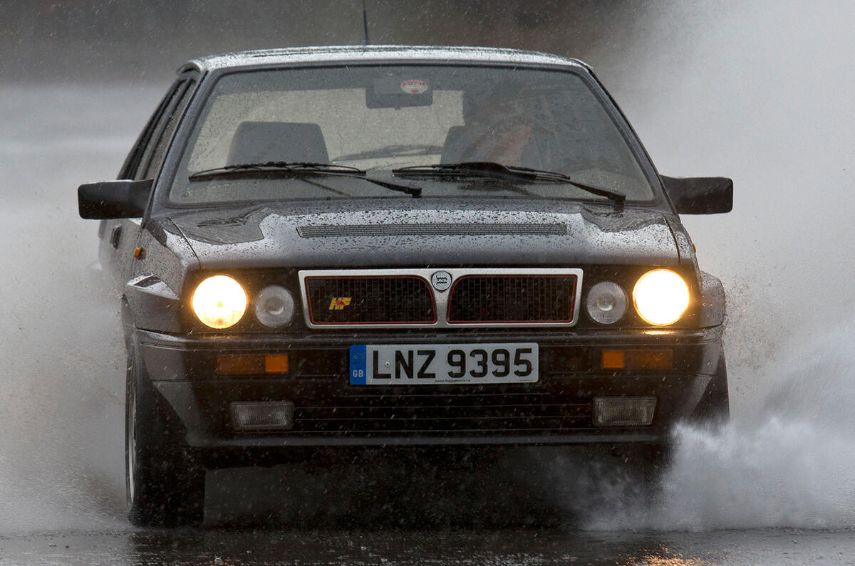 Lancia Delta HF Integrale front puddle Lancia Delta HF Integrale front puddle
