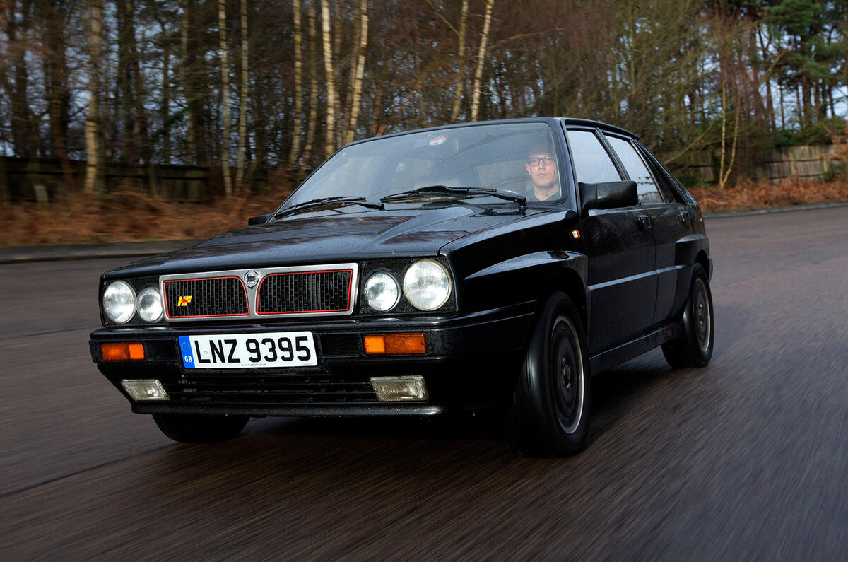 Lancia Delta HF Integrale front three quarter Lancia Delta HF Integrale front three quarter