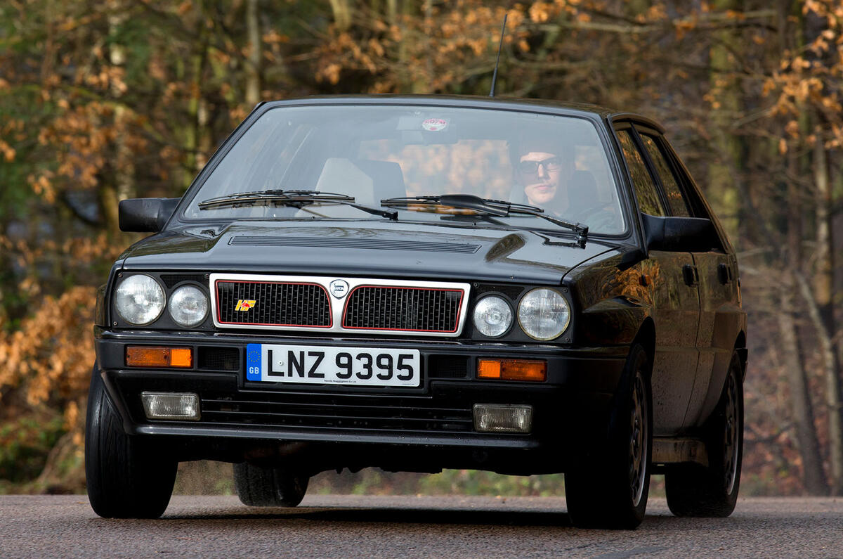 Lancia Delta HF Integrale front Lancia Delta HF Integrale front