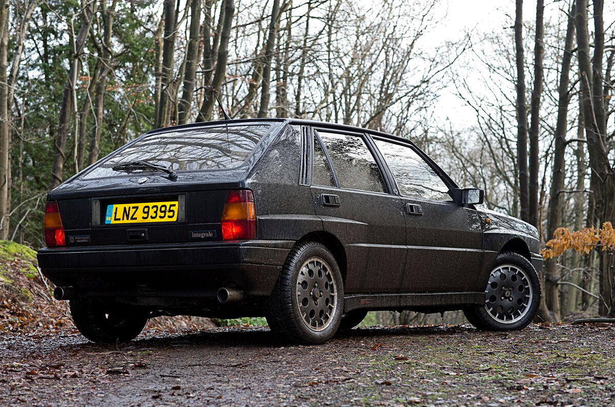 Lancia Delta HF Integrale rear three quarter static Lancia Delta HF Integrale rear three quarter static