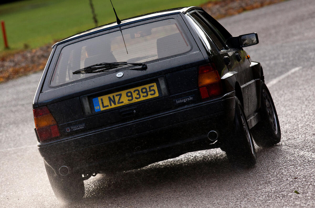 Lancia Delta HF Integrale rear Lancia Delta HF Integrale rear