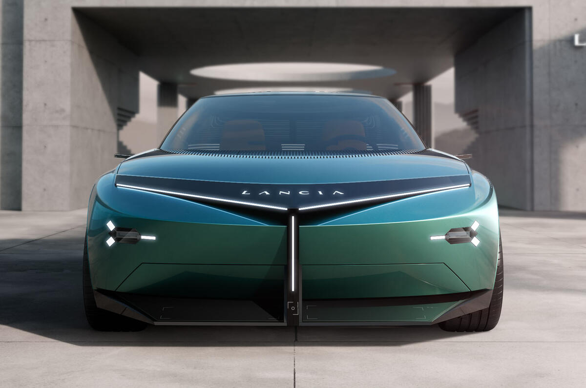 Lancia Pura HPE concept 2023 front static Lancia Pura HPE concept 2023 front static