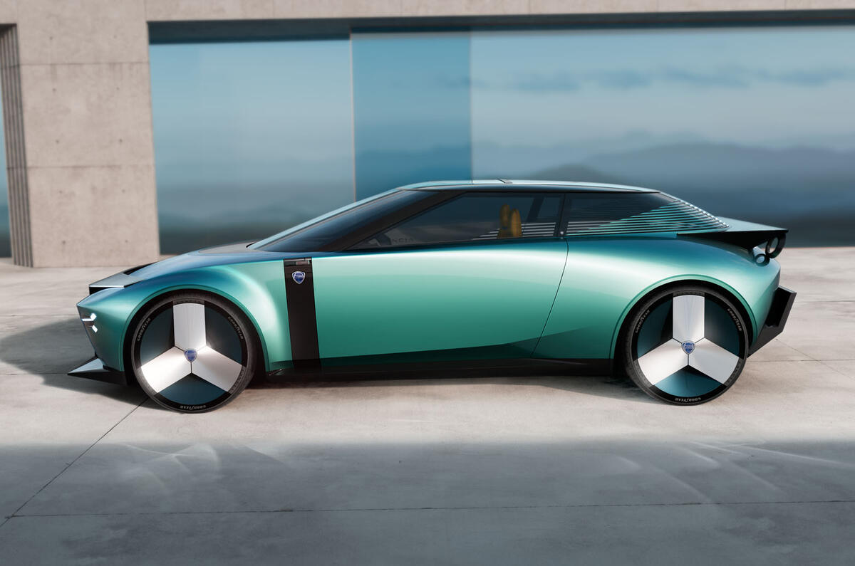 Lancia Pura HPE concept 2023 side static