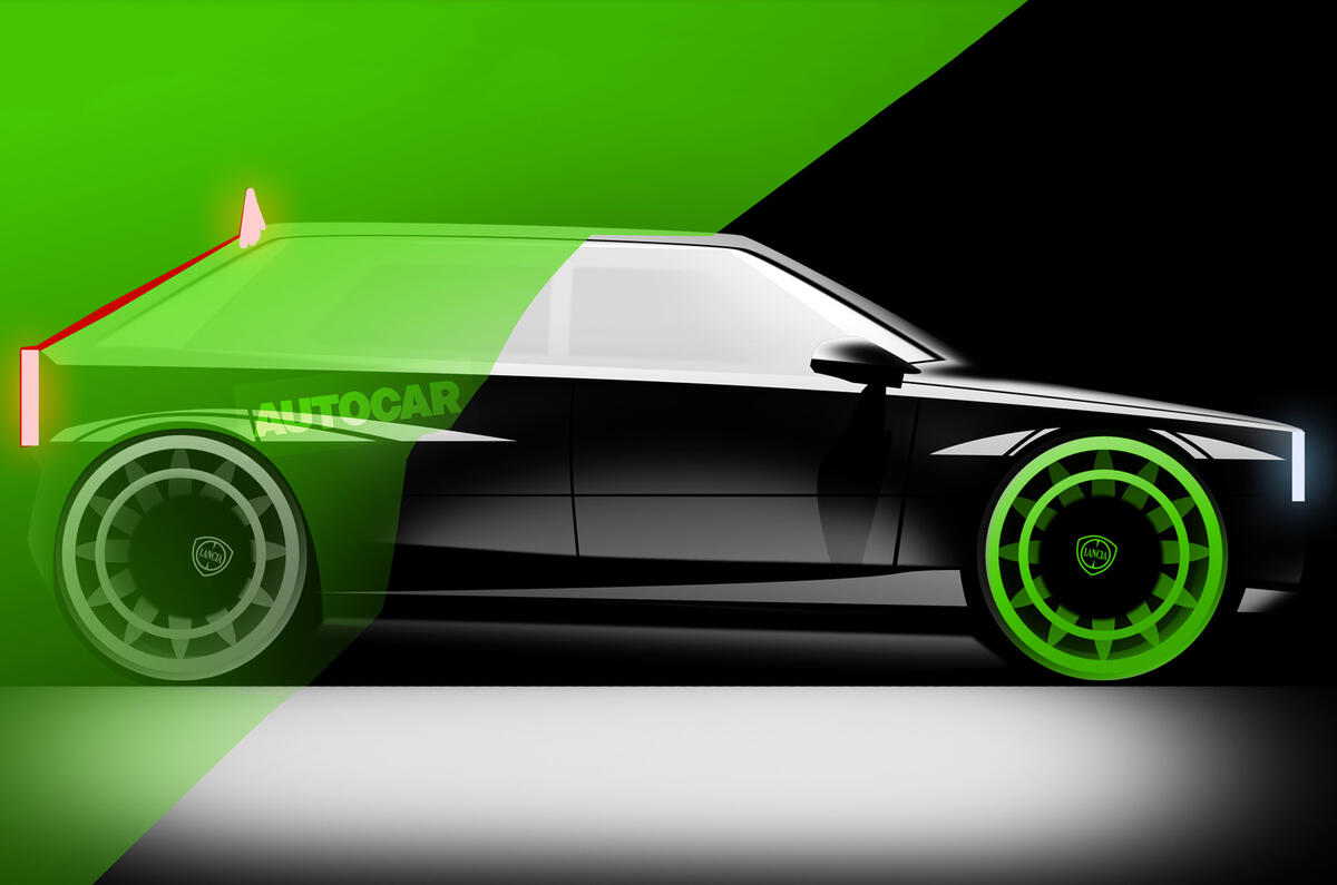 lancia ev sketch ranomcolour