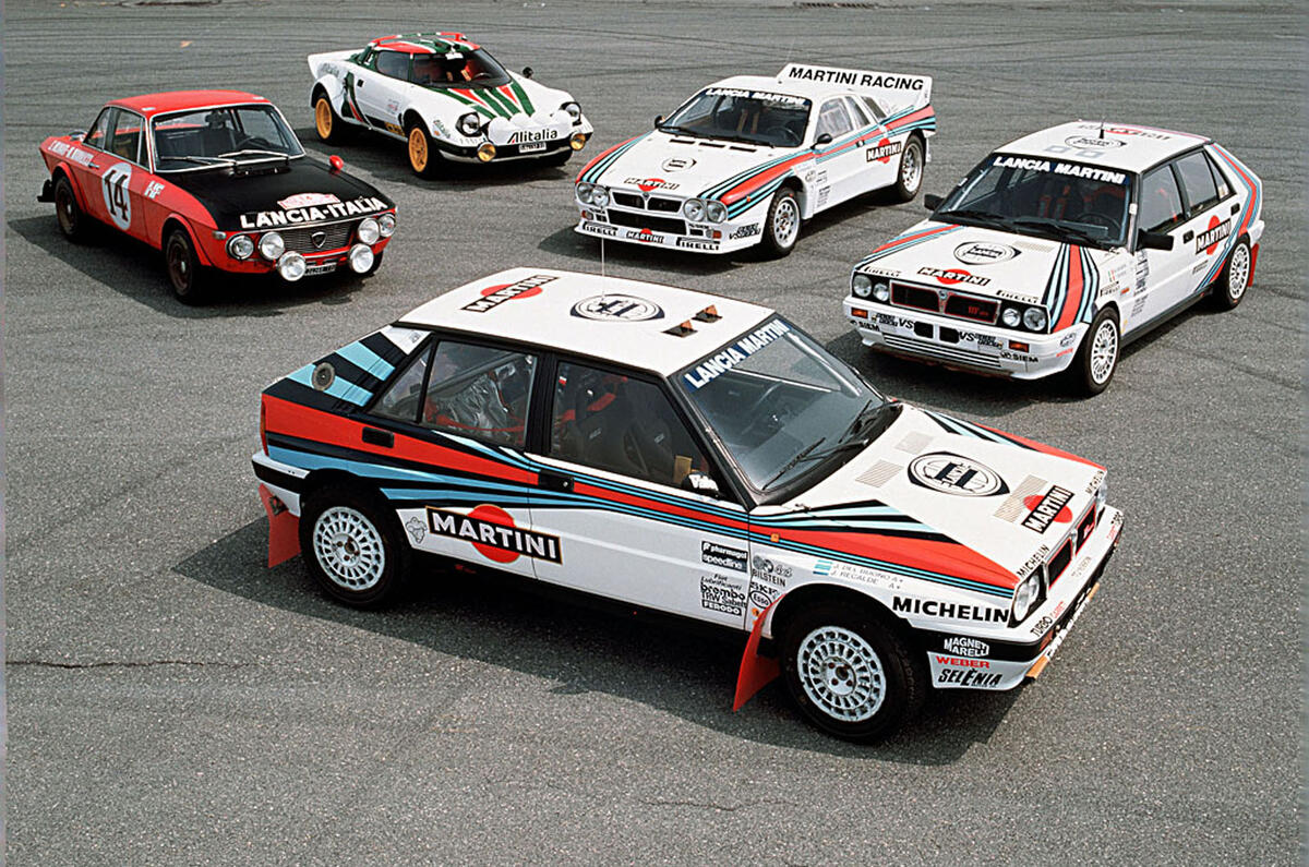Lancia Stratos Delta rally
