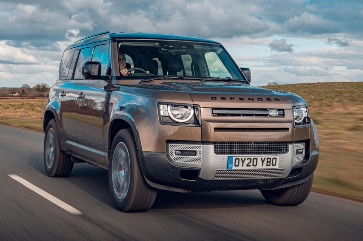 Land rover defender 2020 rt hero front Land rover defender 2020 rt hero front