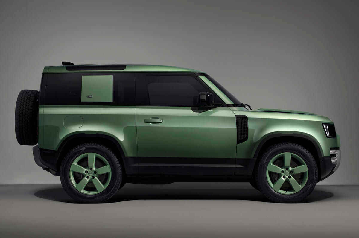 Land rover defender 75 limited edition 90 side Land rover defender 75 limited edition 90 side