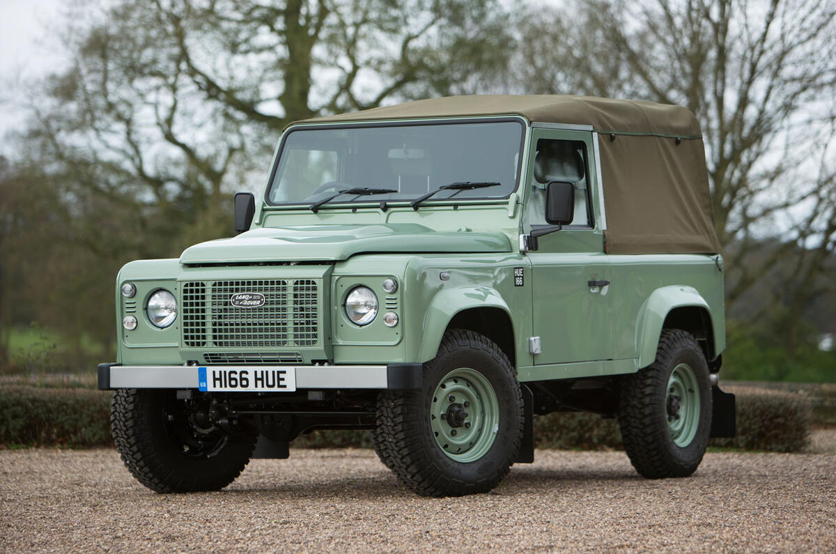 Last ever Land Rover Defender 90
