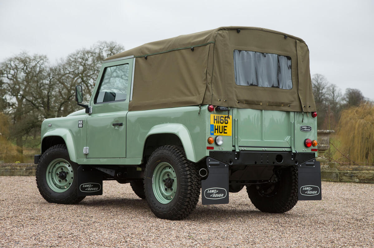 Last ever Land Rover Defender 90