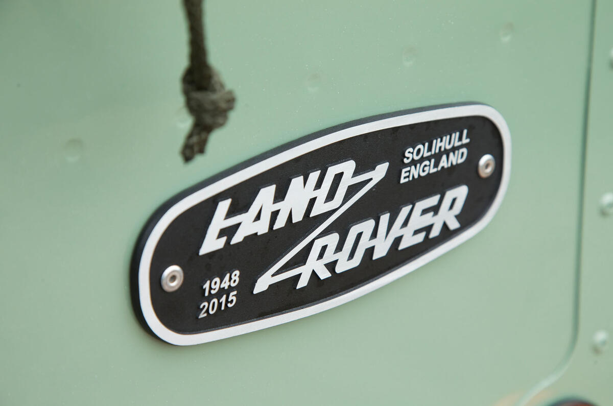 Last ever Land Rover Defender 90