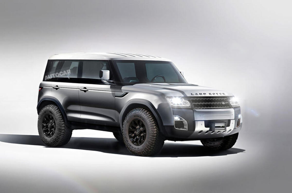 Land Rover Defender, as imagined by Autocar