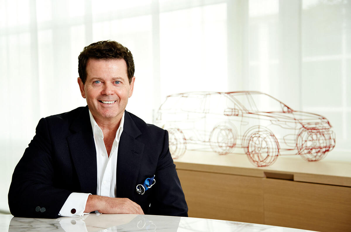Gerry McGovern, head of design at Land Rover
