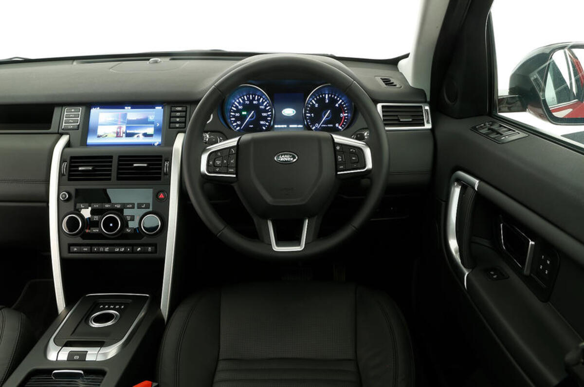 Land Rover Discovery Sport - interior Land Rover Discovery Sport - interior