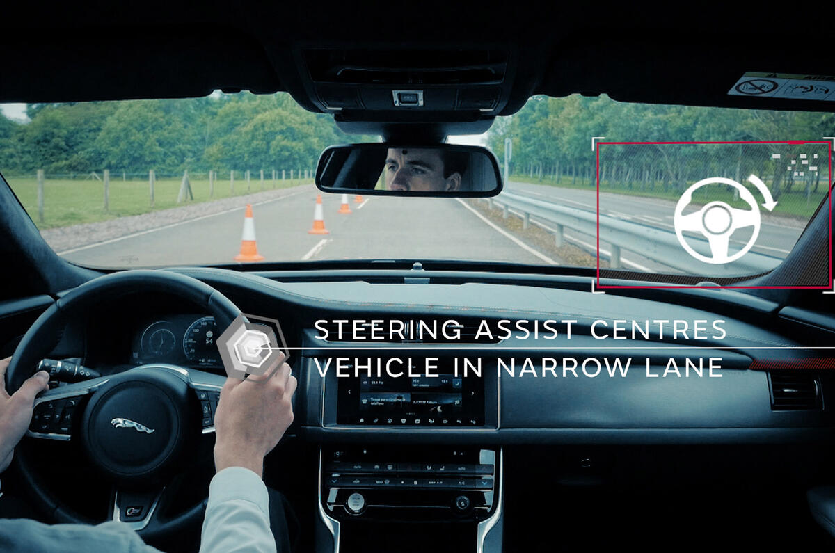 Jaguar Land Rover autonomous tech