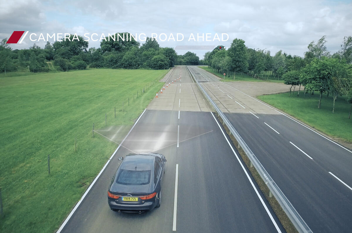 Jaguar Land Rover autonomous tech