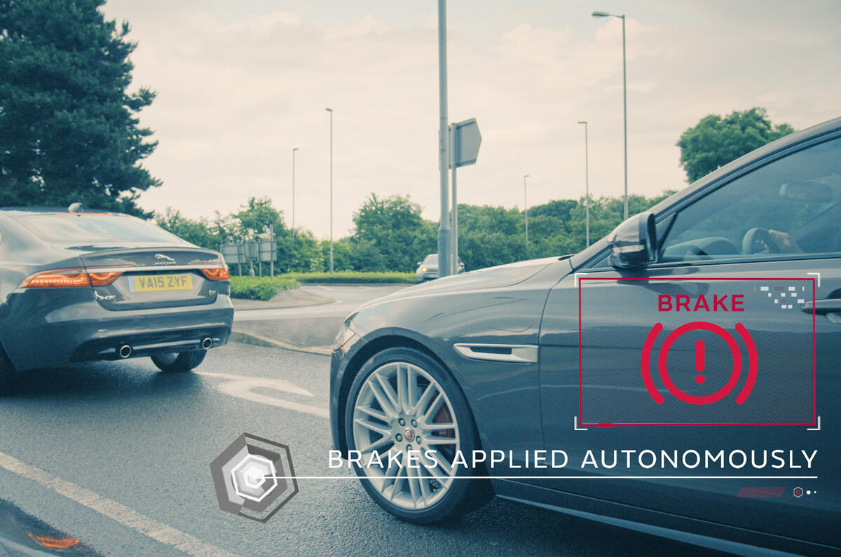 Jaguar Land Rover autonomous tech