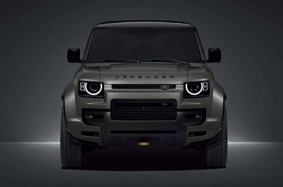 Land Rover Defender Octa front static studio Land Rover Defender Octa front static studio