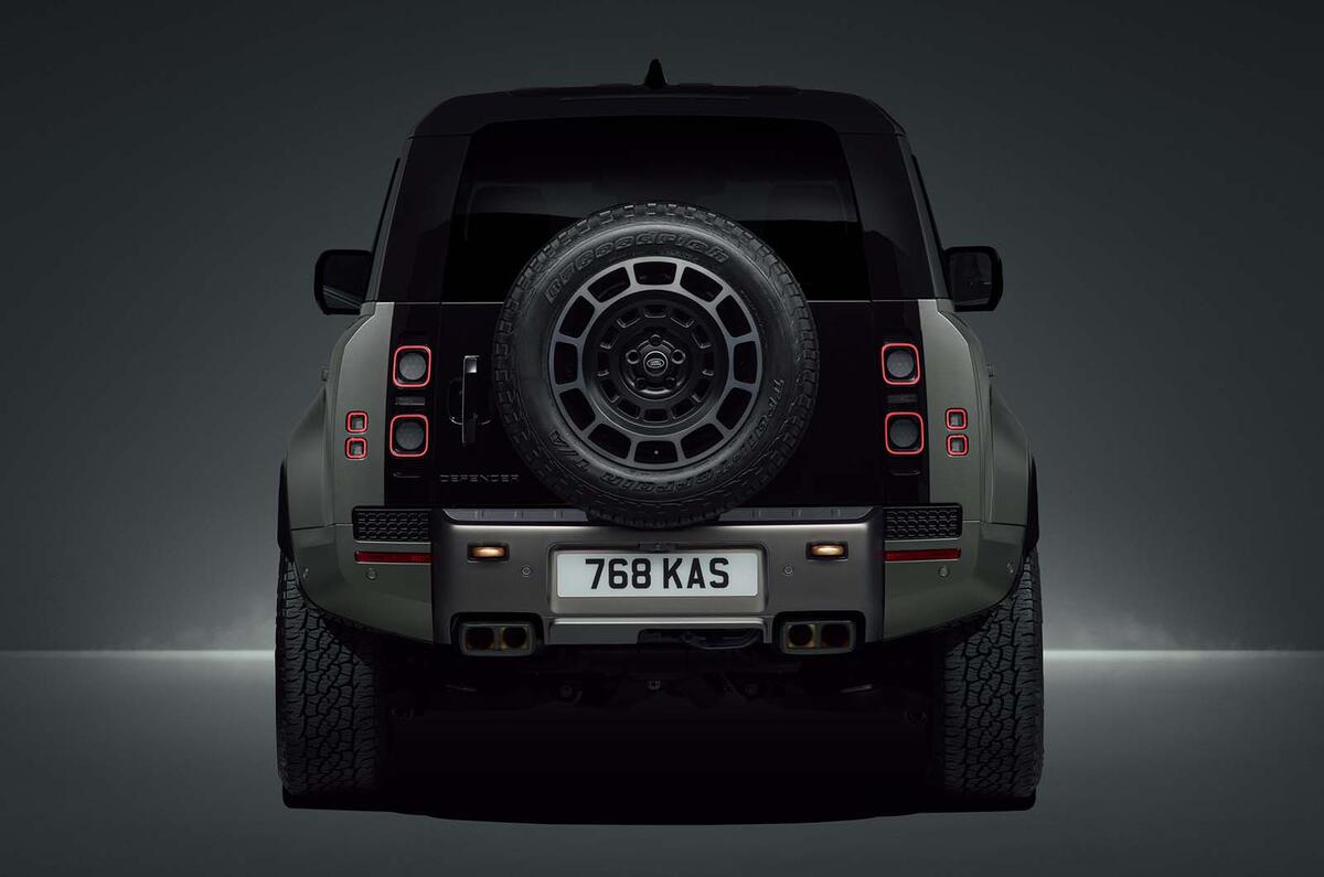 Land Rover Defender Octa rear studio Land Rover Defender Octa rear studio