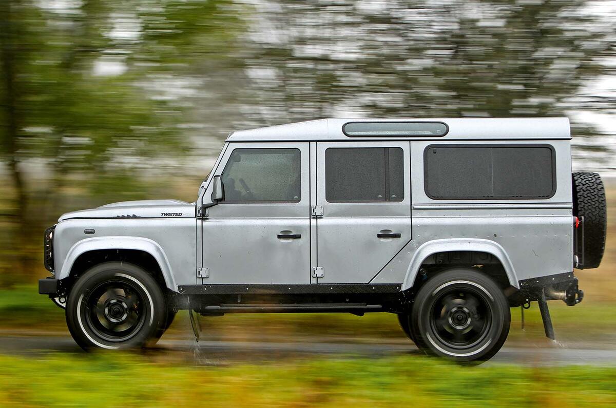 Land rover defender side Land rover defender side
