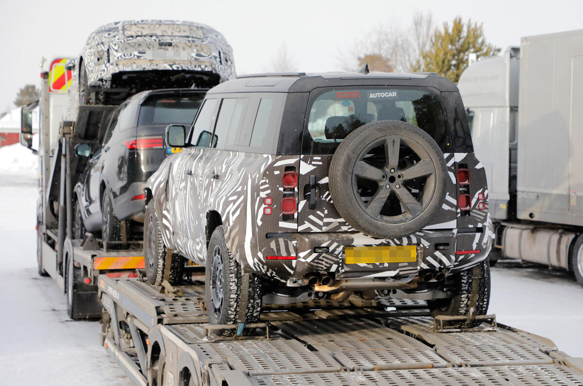 Land Rover Defender SVX rear 2 Land Rover Defender SVX rear 2