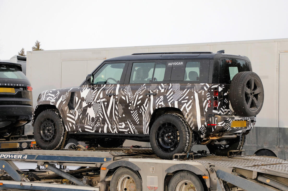 Land Rover Defender SVX side 3 Land Rover Defender SVX side 3