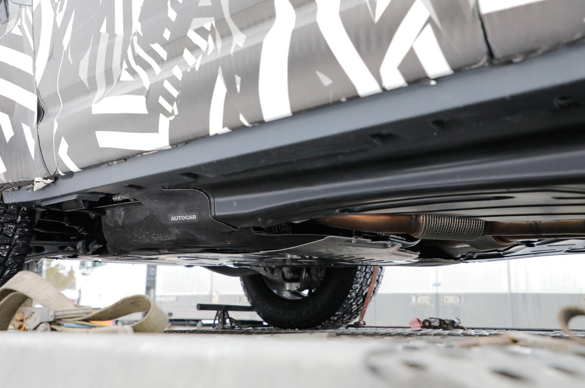 Land Rover Defender SVX underbody Land Rover Defender SVX underbody