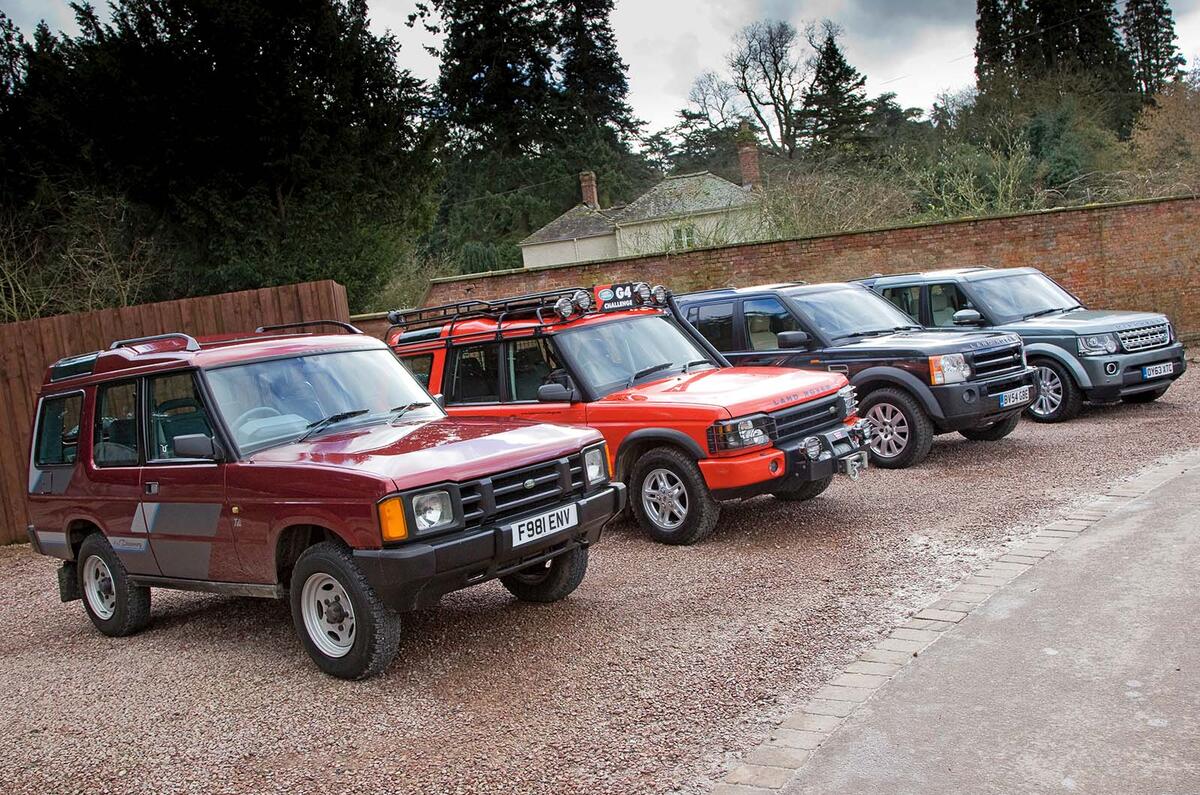 Land Rover Discovery generations Land Rover Discovery generations