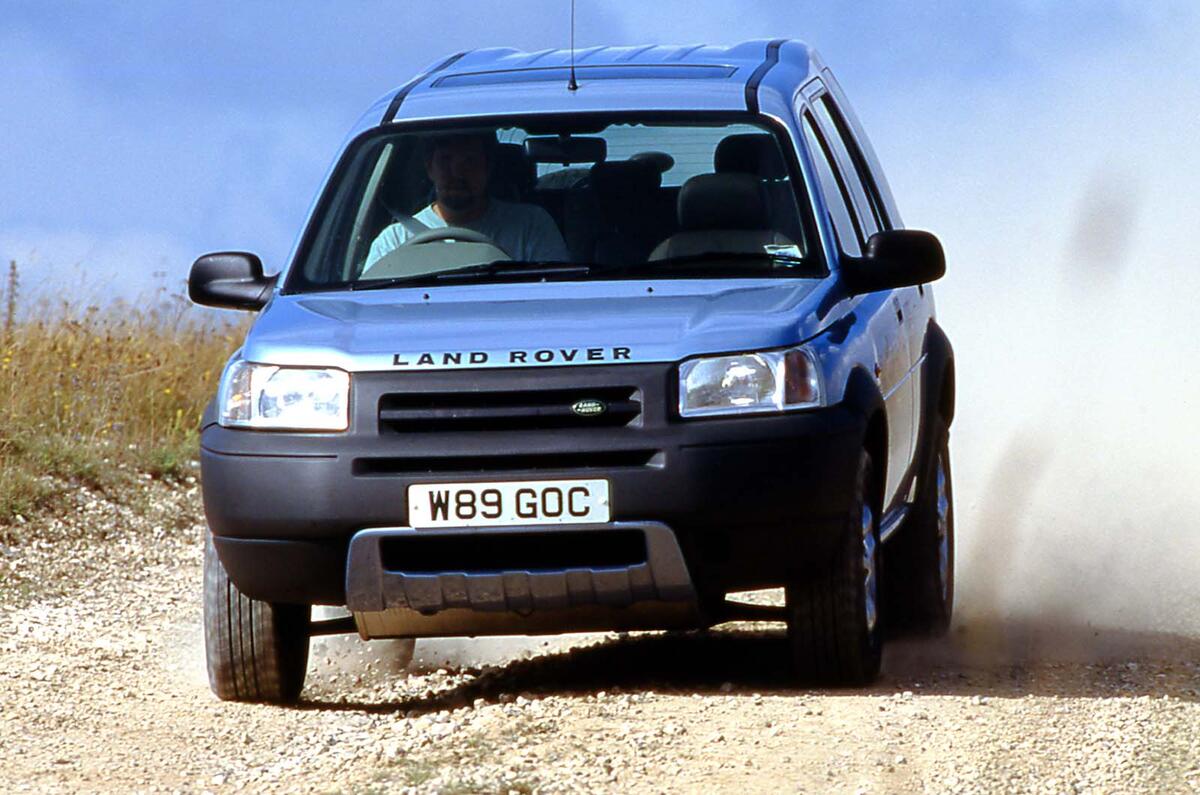 Land Rover Freelander front Land Rover Freelander front