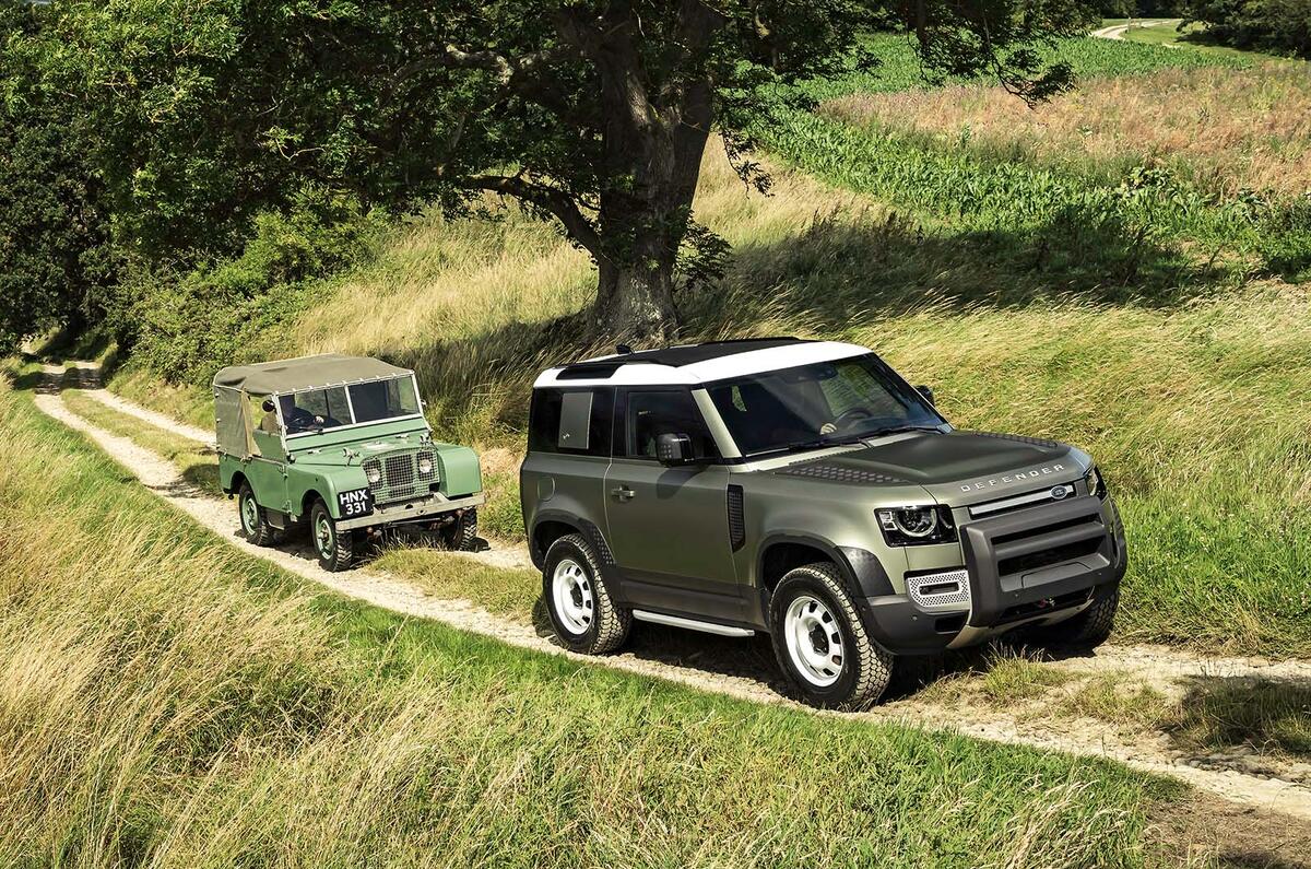 Land Rovers