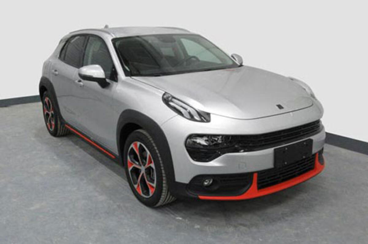 Lynk & Co 02 crossover breaks cover in Guangzhou