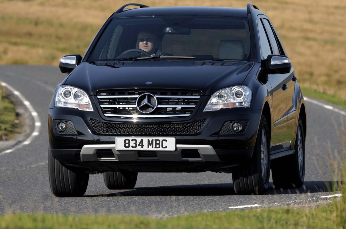 Used car buying guide: Mercedes-Benz M-Class - front