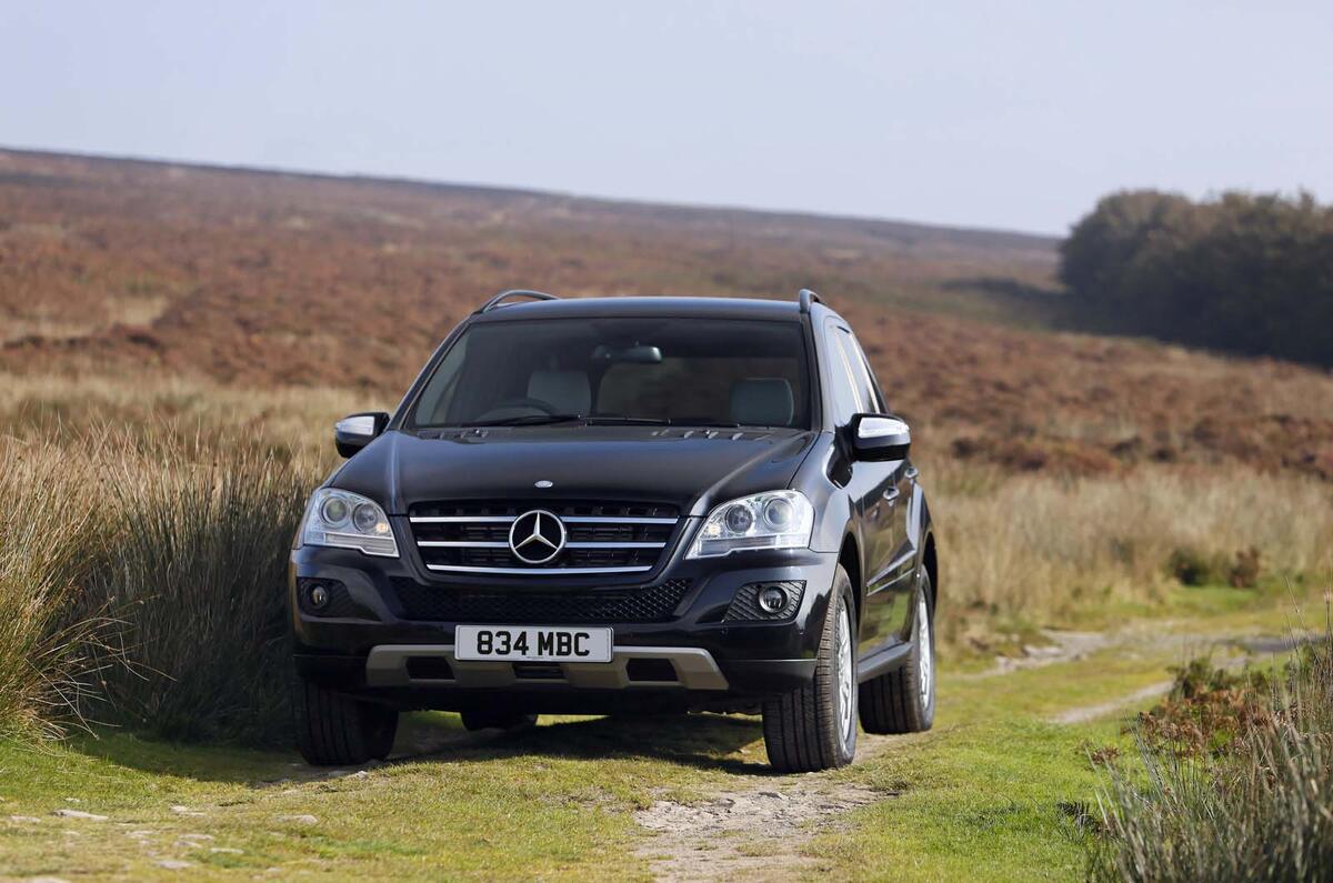 Used car buying guide: Mercedes-Benz M-Class - front